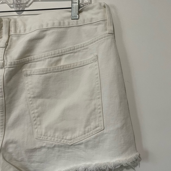 MADEWELL Relaxed Denim Short in Tile White 31 - Picture 10 of 12